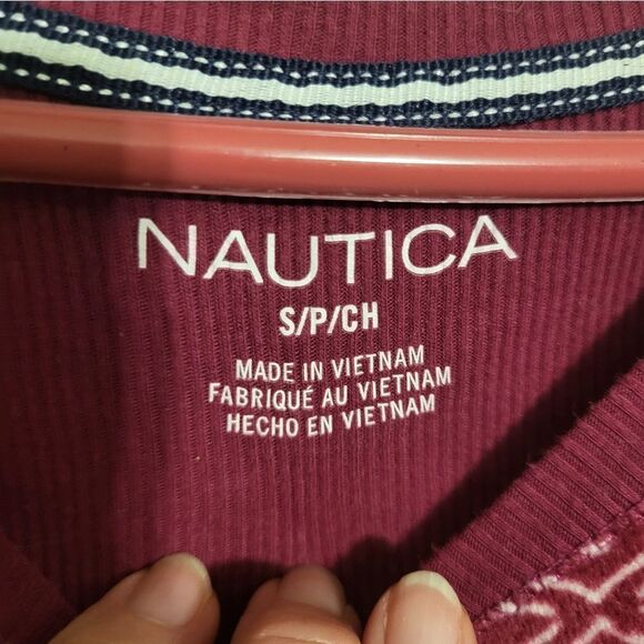 Nautica Super Soft Womens Cozy Pink Pajama Set, S - Picture 10 of 10